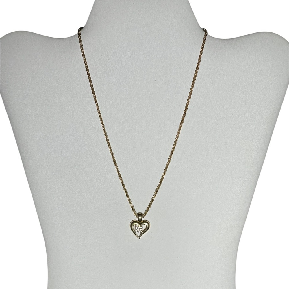 Nina Ricci Petite Gold Heart Necklace